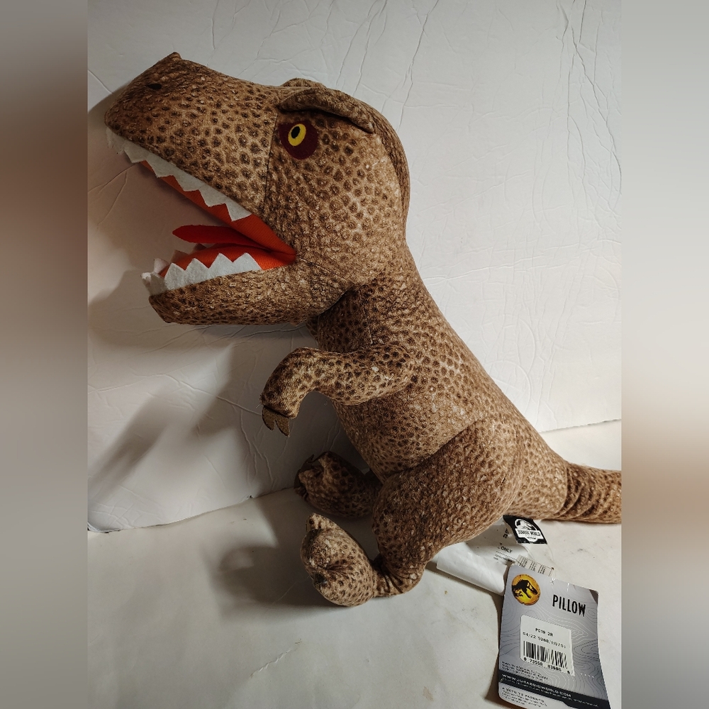 Jurassic World T-Rex Pillow Plush Dinosaur Oversized 27" New